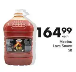 Save Minnies Lava Sauce offer