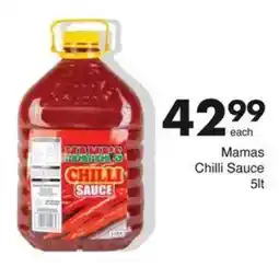 Save Mamas Chilli Sauce offer