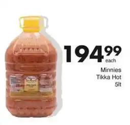 Save Minnies Tikka Hot offer