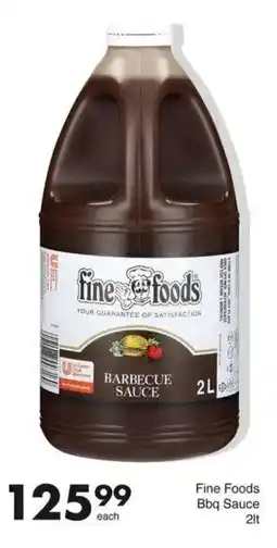 Save Fine Foods Bbq Sauce offer