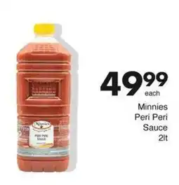 Save Minnies Peri Peri Sauce offer