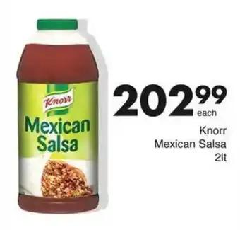 Save Knorr Mexican Salsa offer