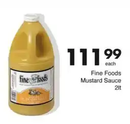 Save Fine Foods Mustard Sauce offer