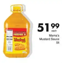 Save Mama's Mustard Sauce offer