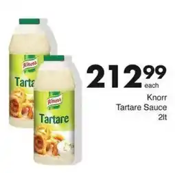 Save Knorr Tartare Sauce offer