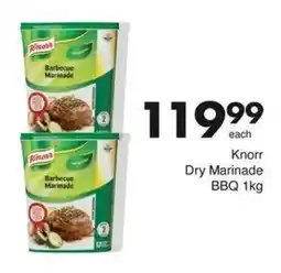 Save Knorr Dry Marinade BBQ offer