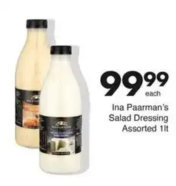 Save Ina Paarman's Salad Dressing Assorted offer