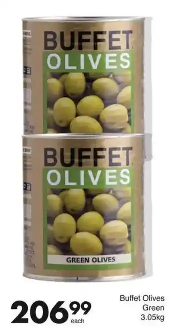 Save Buffet Olives Green offer