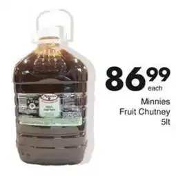 Save Minnies Fruit Chutney offer