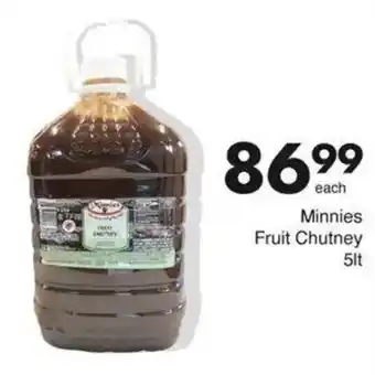 Save Minnies Fruit Chutney offer