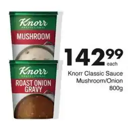 Save Knorr Classic Sauce Mushroom/ Onion offer