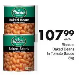 Save Rhodes Baked Beans In Tomato Sauce offer