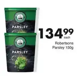 Save Robertsons Parsley offer