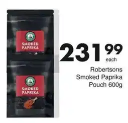 Save Robertsons Smoked Paprika Pouch offer