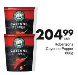 Save Robertsons Cayenne Pepper offer