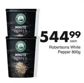 Save Robertsons White Pepper offer