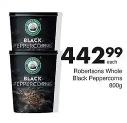 Save Robertsons Whole Black Peppercorns offer