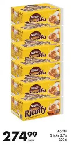 Save Nescafe Ricoffy Sticks offer