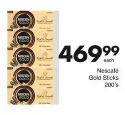 Save Nescafé Gold Sticks offer