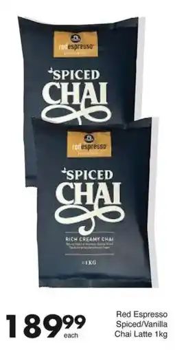 Save Red Espresso Spiced/ Vanilla Chai Latte offer