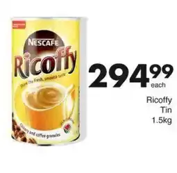 Save Nescafe Ricoffy Tin offer