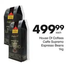 Save House Of Coffees Caffe Supremo Espresso Beans offer