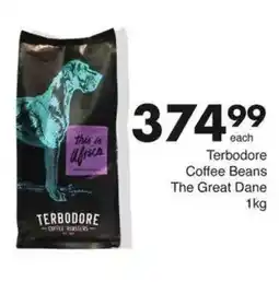 Save Terbodore Coffee Beans The Great Dane offer