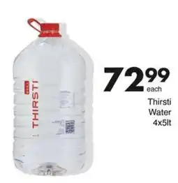Save Thirsti Water offer