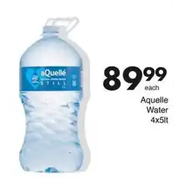 Save Aquelle Water offer