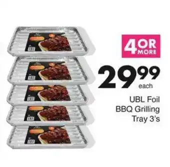 Save UBL Foil BBQ Grilling Tray offer