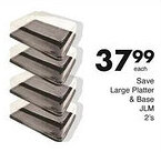 Save Save Large Platter & Base JLM offer
