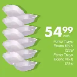 Save Fomo Trays Econo No.5/ Fomo Trays Econo No.6 offer
