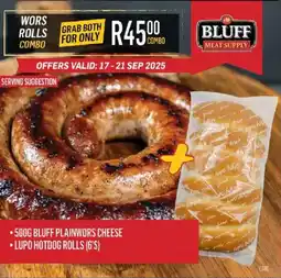 Bluff Meat Supply Grab both for only R45 offer
