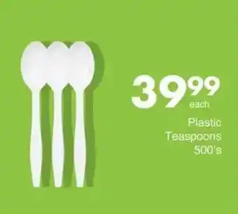 Save Plastic Teaspoons offer