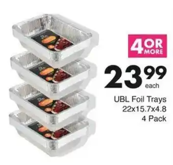 Save UBL Foil Trays offer