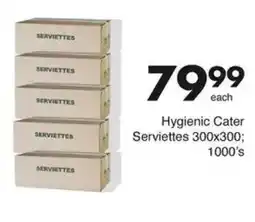 Save Hygienic Cater Serviettes offer