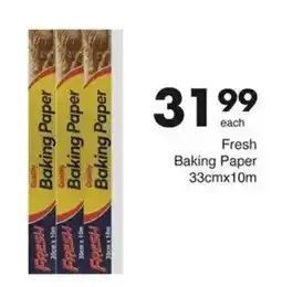 Save Fresh Baking Paper offer