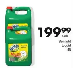 Save Sunlight Liquid offer