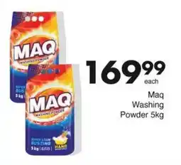 Save Maq Washing Powder offer