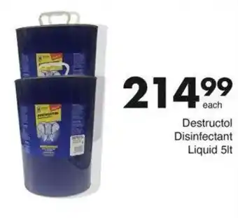 Save Destructol Disinfectant Liquid offer