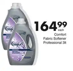 Save Comfort Fabric Softener Professional offer