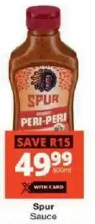 Checkers Spur Sauce offer