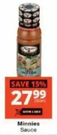 Checkers Minnies Sauce offer