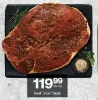 Checkers Beef Texan Steak offer