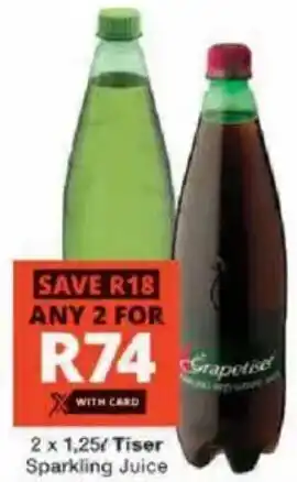 Checkers Tiser Sparkling Juice offer