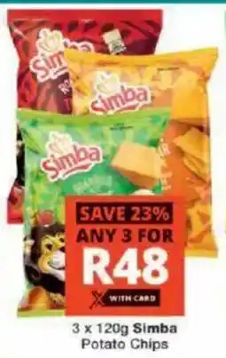 Checkers Simba Potato Chips offer