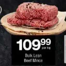Checkers Bulk Lean Beef Mince offer
