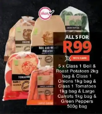 Checkers All 5 for R99 offer