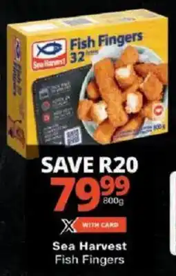 Checkers Sea Harvest Fish Fingers offer