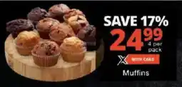 Checkers Muffins offer